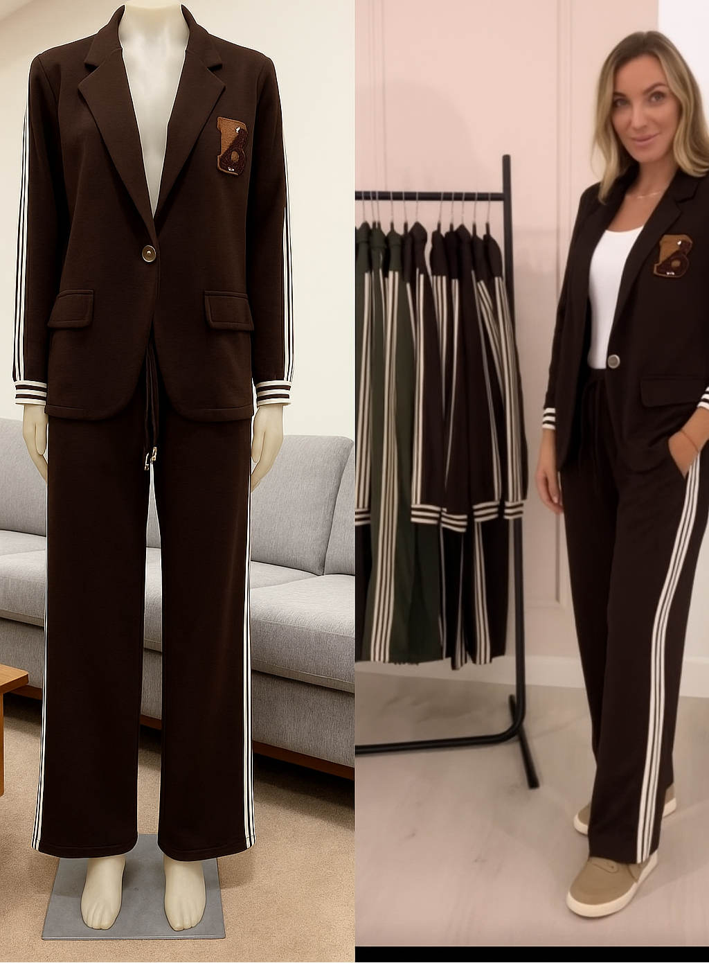 Tailleur + Pantaloni "Monique"