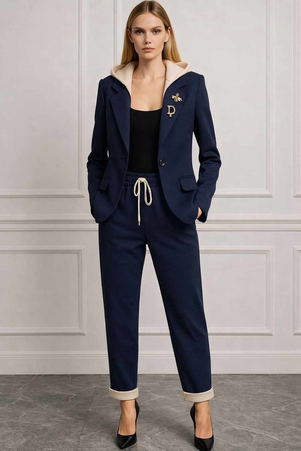 Tailleur + Pantaloni "Mad Woman"