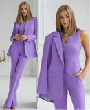 Tailleur "Safira" (Giacca + Pantalone + Gilet)