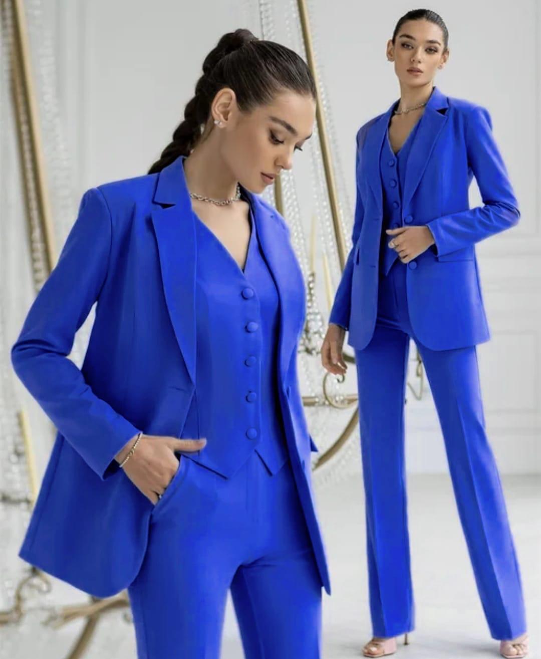Tailleur "Safira" (Giacca + Pantalone + Gilet)