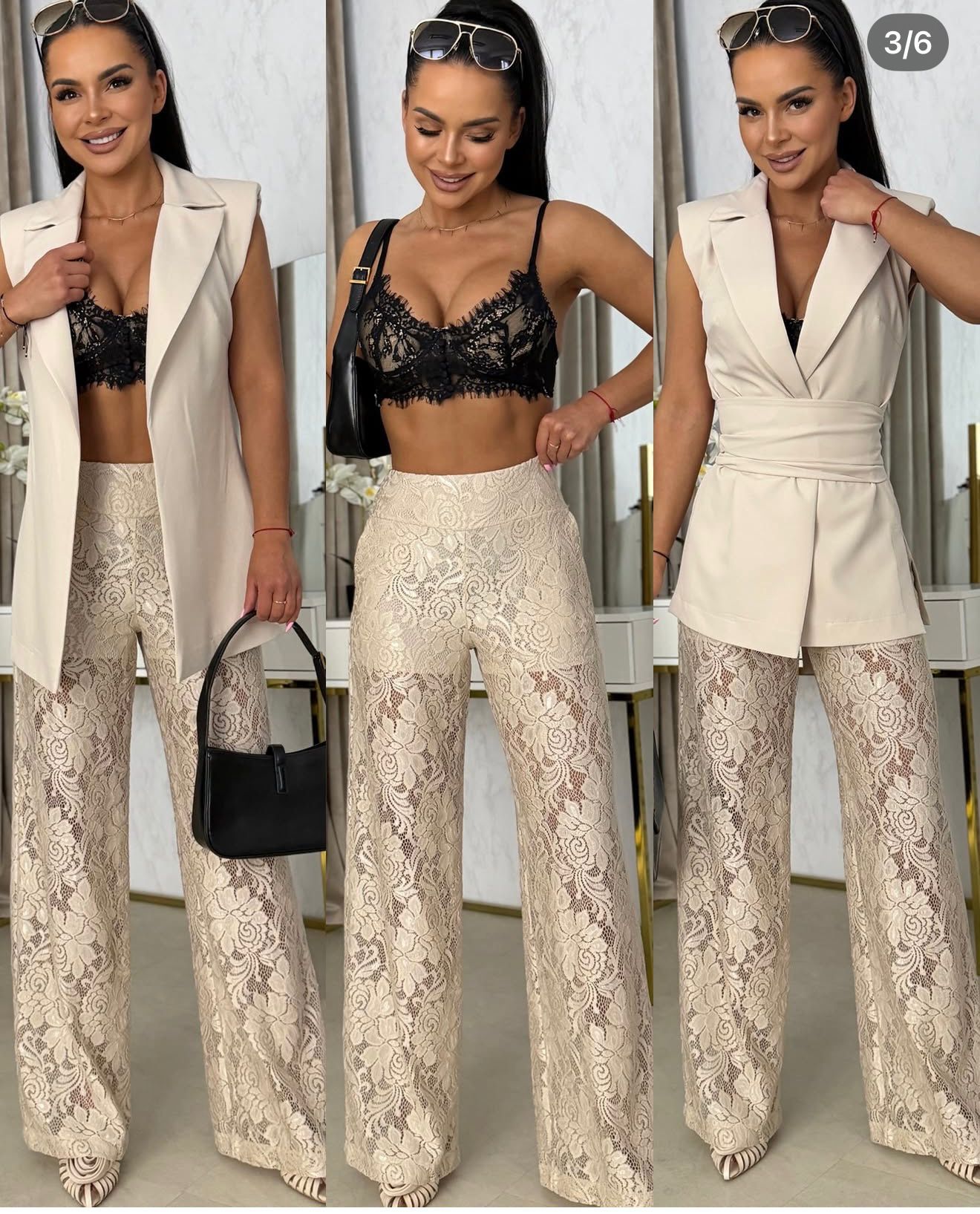 Tailleur Smanicato + Pantaloni "Ibiza"