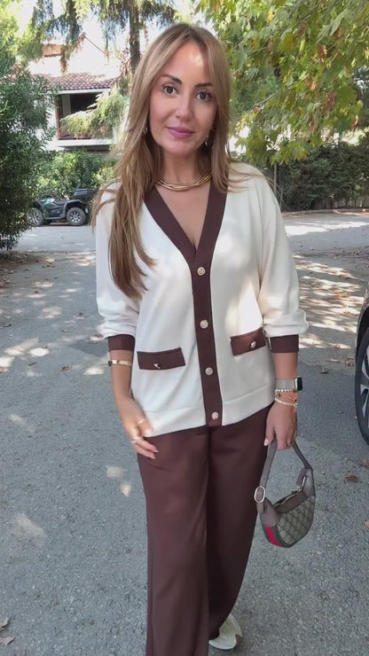 Completo Starlette (Cardigan + Pantalone)